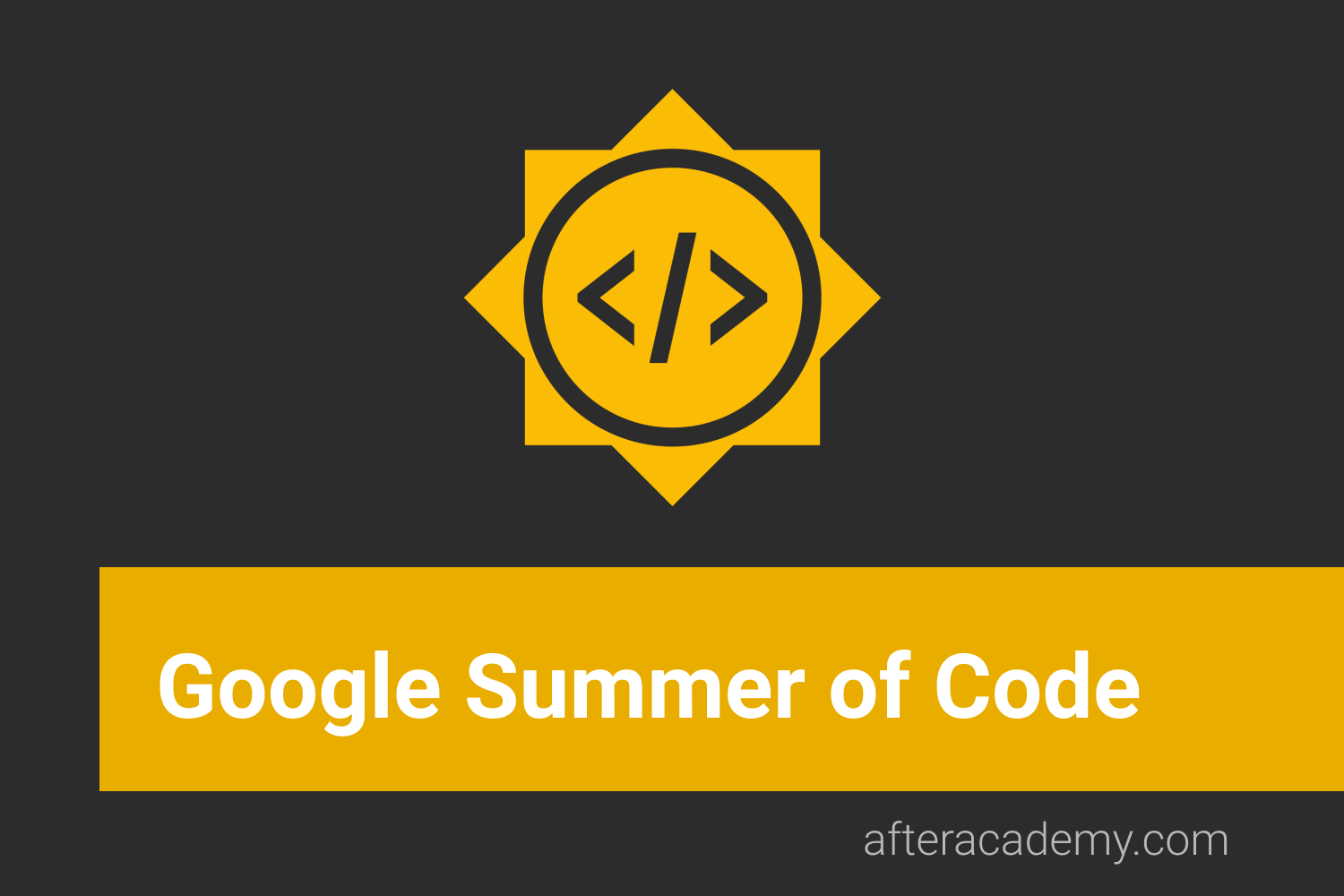 Everything you need to know about GSoC